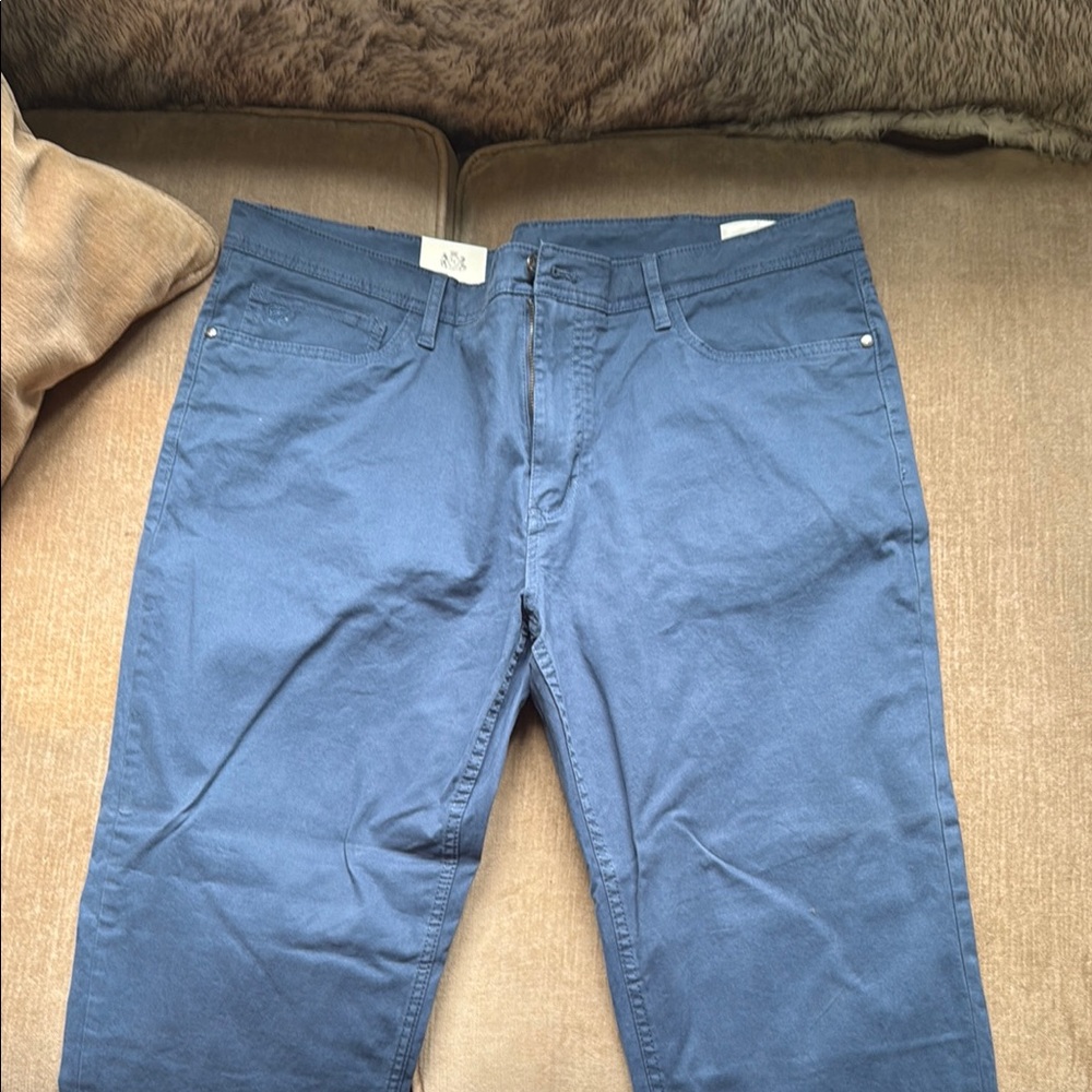 English Laundry Men’s 4 Way Stretch Fabric Straight Fit Midweight Pant